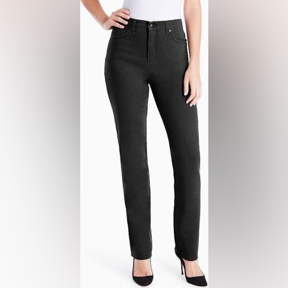 NWOT Plus Womens TALL Gloria Vanderbilt Amanda Straight Leg jeans 22WT